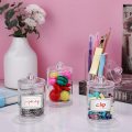 Q-tip Organizational Holder Jars for - 4 Pack