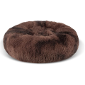 Plush Pet Cushion Shag Fur Calming Bed