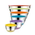 6-piece Multi-purpose Mixing bowls with airtight lids