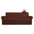 Stretch Couch Cover Brown 190-230cm - Pack of 2