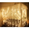 Solar Powered Curtain Fairy Lights