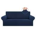 Stretch Couch Cover Blue 235-300cm - Pack of 2