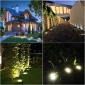 12 Waterproof Outdoor Garden Solar Ground LED Lights