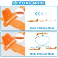 3 Pack 2 Flight Modes LED Foam Glider Airplane Launcher Toys