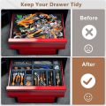 32-piece Toolbox Organizer Tray Divider Set for Garage Workbench or Office