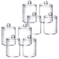 Q-tip Organizational Holder Jars for - 8 Pack