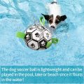 Interactive Pet Football With Nylon Tabs