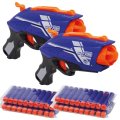Blaze Storm EVA Foam Bullet Blaster Toy Gun - Double Pack