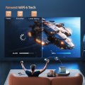 U11 Projector with WiFi and Bluetooth, Native 1080P Home Theatre System