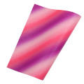Rainbow Glitter adheisve craft vinyl - Purple/ Pink/ Red