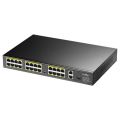 Cudy 24 Port Fast Ethernet PoE 290W 2 Gigabit 1SFP Switch | FS1026PS1