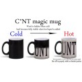 Cunt colour changing magic mug heat activated cup - 0.31kg