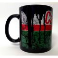 Messy oil can Coffee mug Castrol 2 Stroke  black