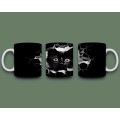 3D black cat mug 5
