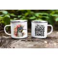 Bird watcher enamel mug 6