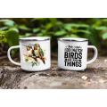 Bird watcher enamel mug 7