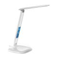 LED Desk Lamp with Digital Clock, Calendar and Thermometer