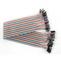 40-Pack Premium Male/Male Jumper Wires - 7" (180mm)