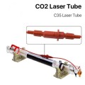 CO2 Laser Tube Metal Head 700mm 40W Glass Pipe