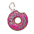 Personalised Pet ID Tag-Pink Doughnut