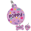 Personalised Pet ID Tag- Poppy