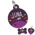 Personalised Pet ID Tag-Luna