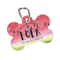 Personalised Pet ID Tag-Tutti Frutti Colors Watermelon