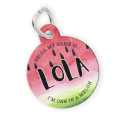 Personalised Pet ID Tag-Tutti Frutti Colors Watermelon