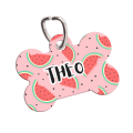 Personalised Pet ID Tag-Tutti Frutti Watermelon Slices