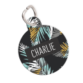 Personalised Pet ID Tag-Tropical Palms