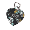 Personalised Pet ID Tag-Tropical Palms