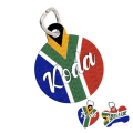 Personalised Pet ID Tag-South African Flag
