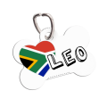 Personalised Pet ID Tag-South Africa Heart
