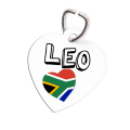 Personalised Pet ID Tag-South Africa Heart