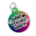 Personalised Pet ID Tag-Who rescued Who