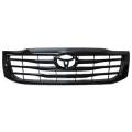 2011 2012 2013 2014 2015 TOYOTA HILUX 11-15 Grille Grill MAT-BLK