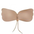 Invisi-Bra Pack of 1 Clever Cleavage Stick-on Bra in Black or Nude