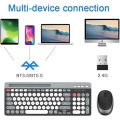 Bluetooth Rechargeable Keyboard + Mouse Combo