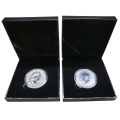 2023 King and Queen One Ounce Silver Bullion Coins with Display Cases