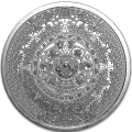 One Ounce Aztec Calendar Silver Bullion Coin