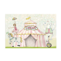Small Kid's Birthday Party Table and Photography Backdrop - Pink Circus