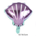 Purple Shell Foil Balloon