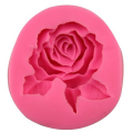Silicone Rose with Leaves Fondant Mold