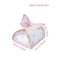Butterfly Party Favor Boxes - Set of 12