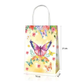 Party Favor Bags with Handles - Butterfly Theme - 12 Bags