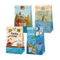 Party Favor Bags with Stickers - Fishing / Catch of the Day Theme (12 Bags)