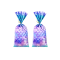 Party Favor Bags With Twist Tie - Mermaid Theme (Set of 25)