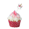 Cupcake Toppers - Unicorn Theme (24 toppers)