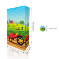 Party Favor Bags with Stickers - Tractor Farming Theme - 12 Bags