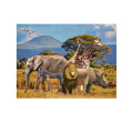 Kids Birthday Party Table and Photography Backdrop (Safari Animals Theme)